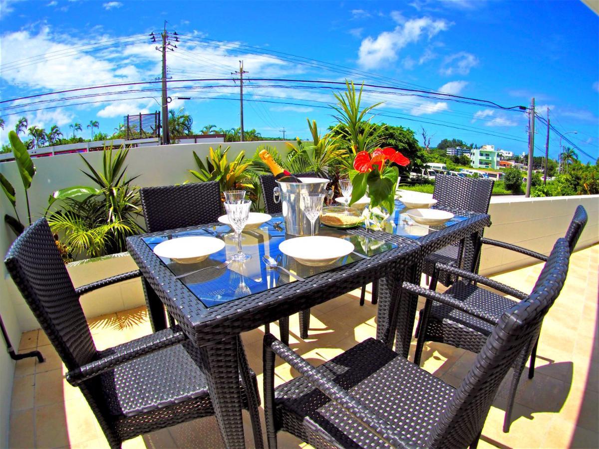 Terrace Garden Okinawa Villa Onna Kültér fotó