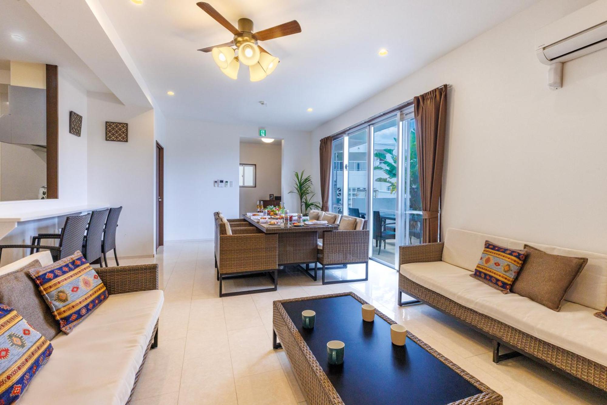 Terrace Garden Okinawa Villa Onna Kültér fotó