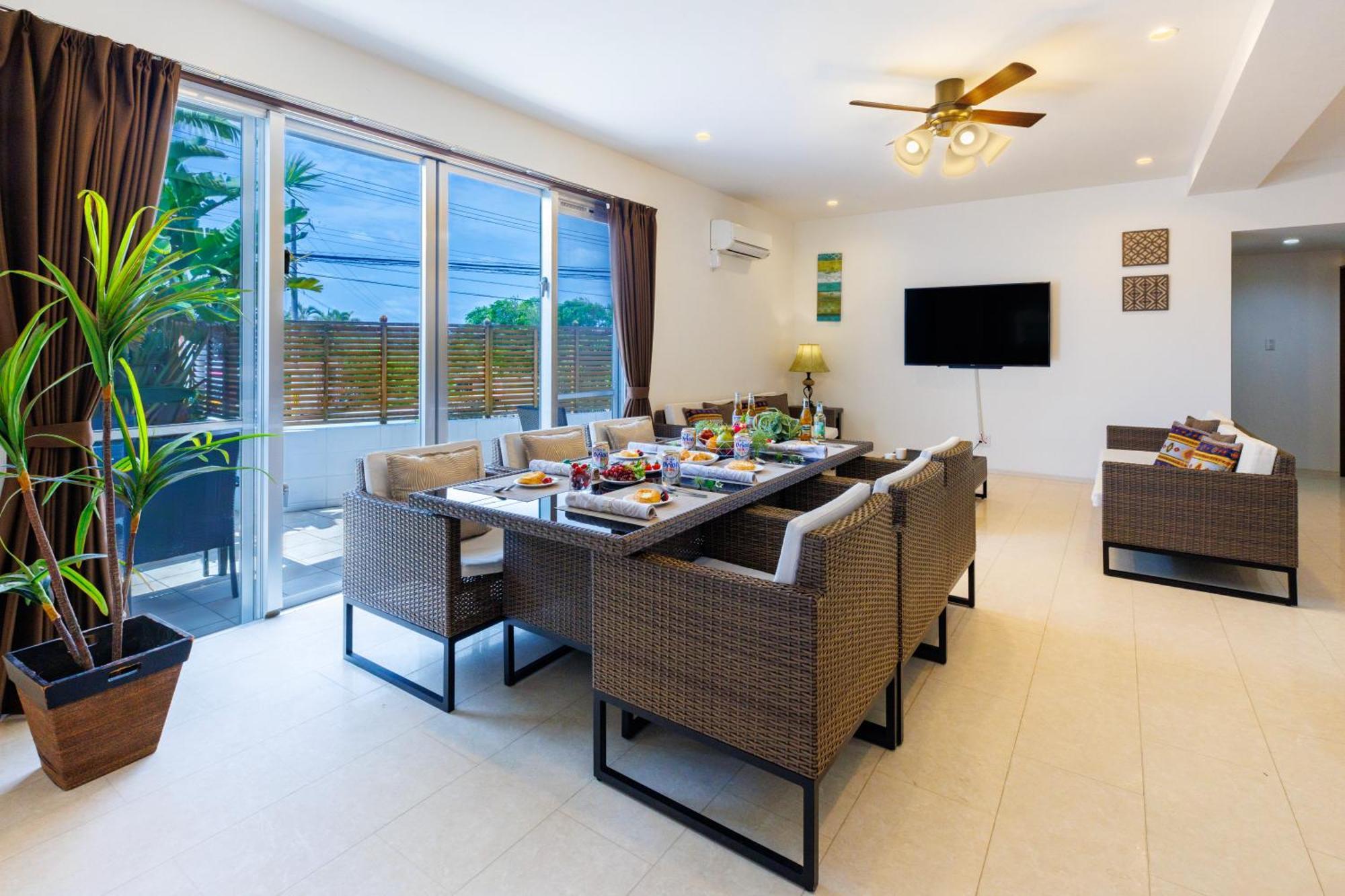 Terrace Garden Okinawa Villa Onna Kültér fotó